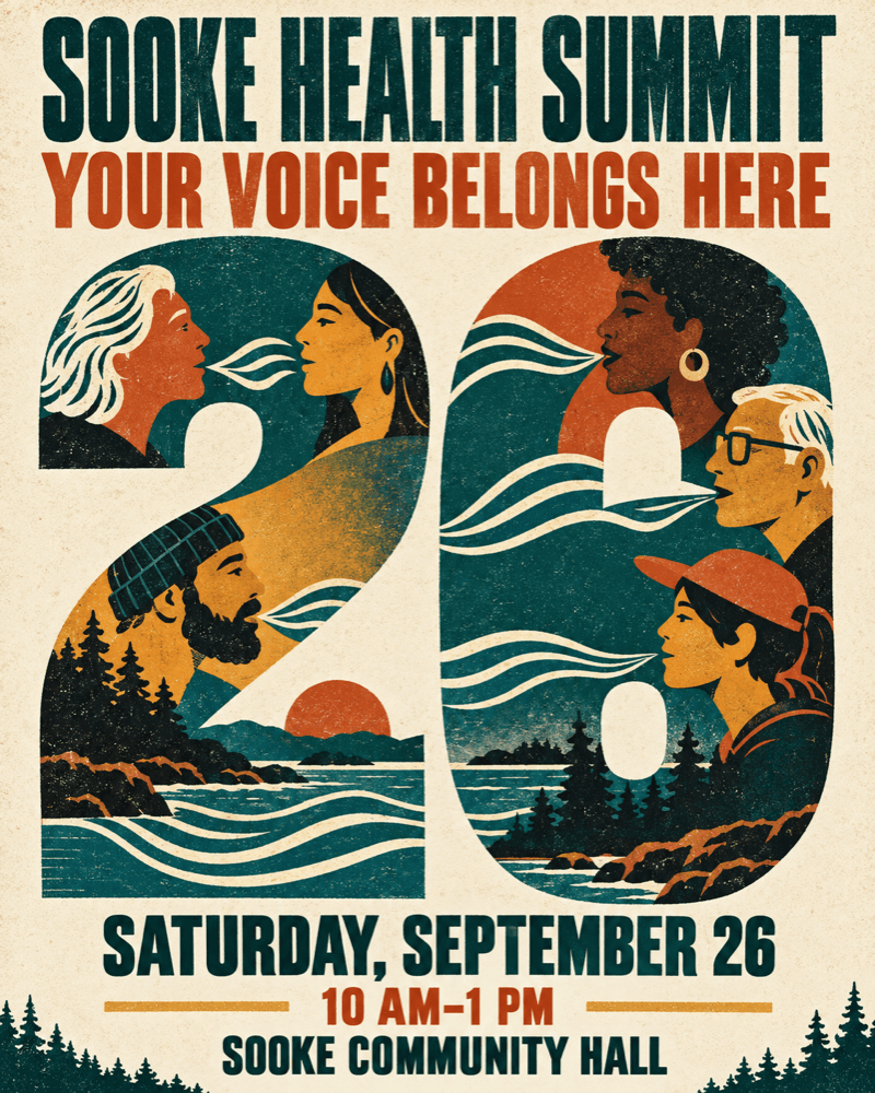Issue image: Notice: Sooke wants your voice at its 2026 Health Summit