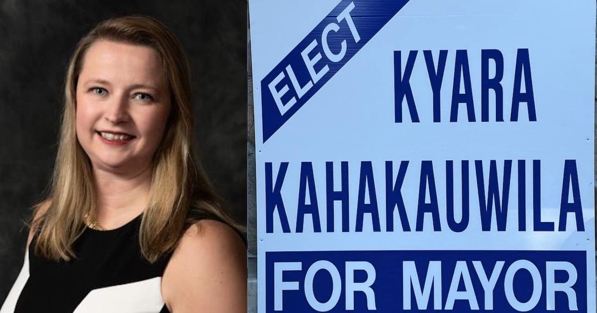 Archive photograph: Kyara Kahakauwila announced her bid to be mayor of Metchosin. (Images contributed)
