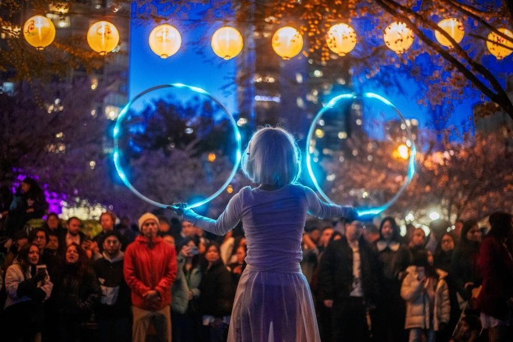 Archive photograph: VANCOUVER CHERRY BLOSSOM FESTIVAL