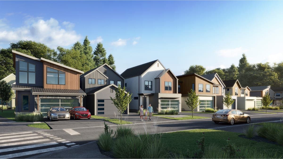 Archive photograph: Gablecraft Homes