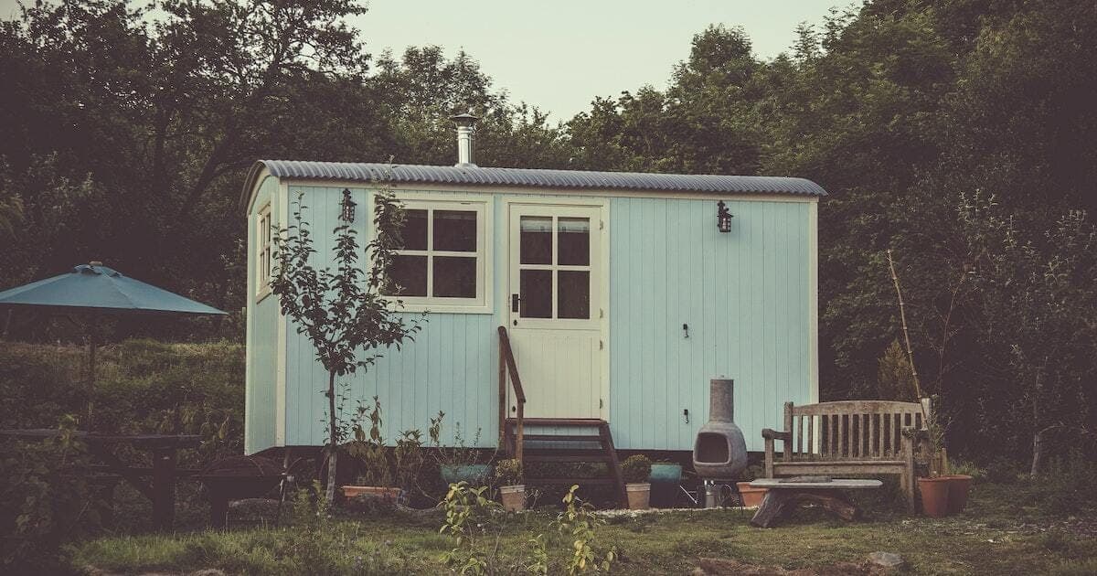 Archive photograph: Tiny house