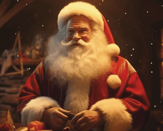 Archive photograph: CFAX SANTAS ANONYMOUS